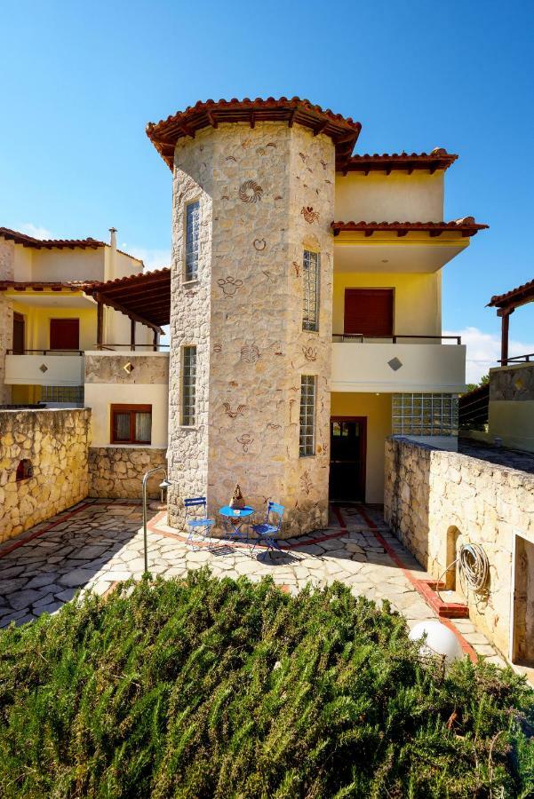 Sani Beach Villa Exterior photo